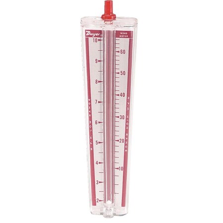 Dwyer Hand Held Wind Meter, 2 To 66 Mph WIND METER-MPH
